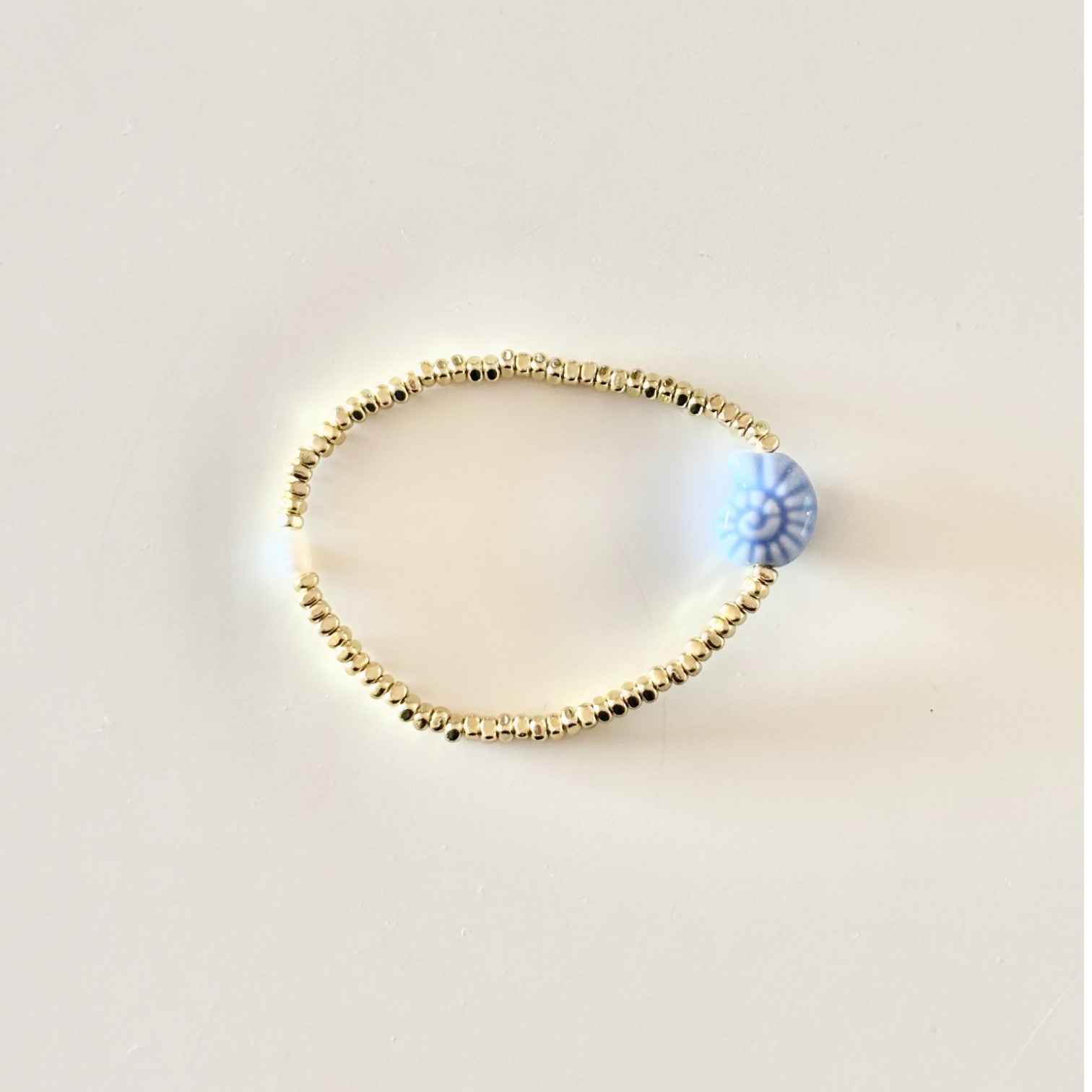 HEI TAI Gold Bracelet NAUTILUS BLUE