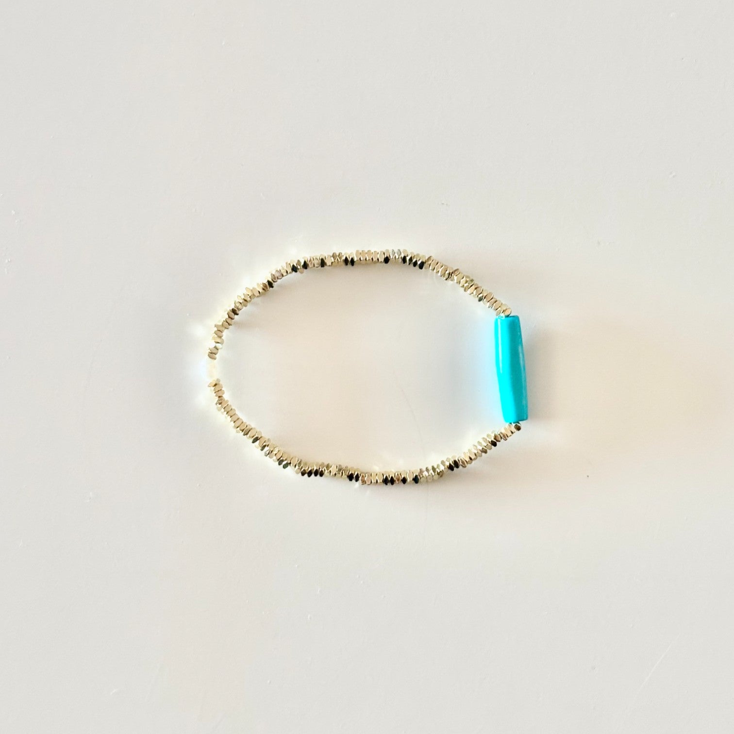HEI TAI Gold Bracelet HEIDI TURQUOISE