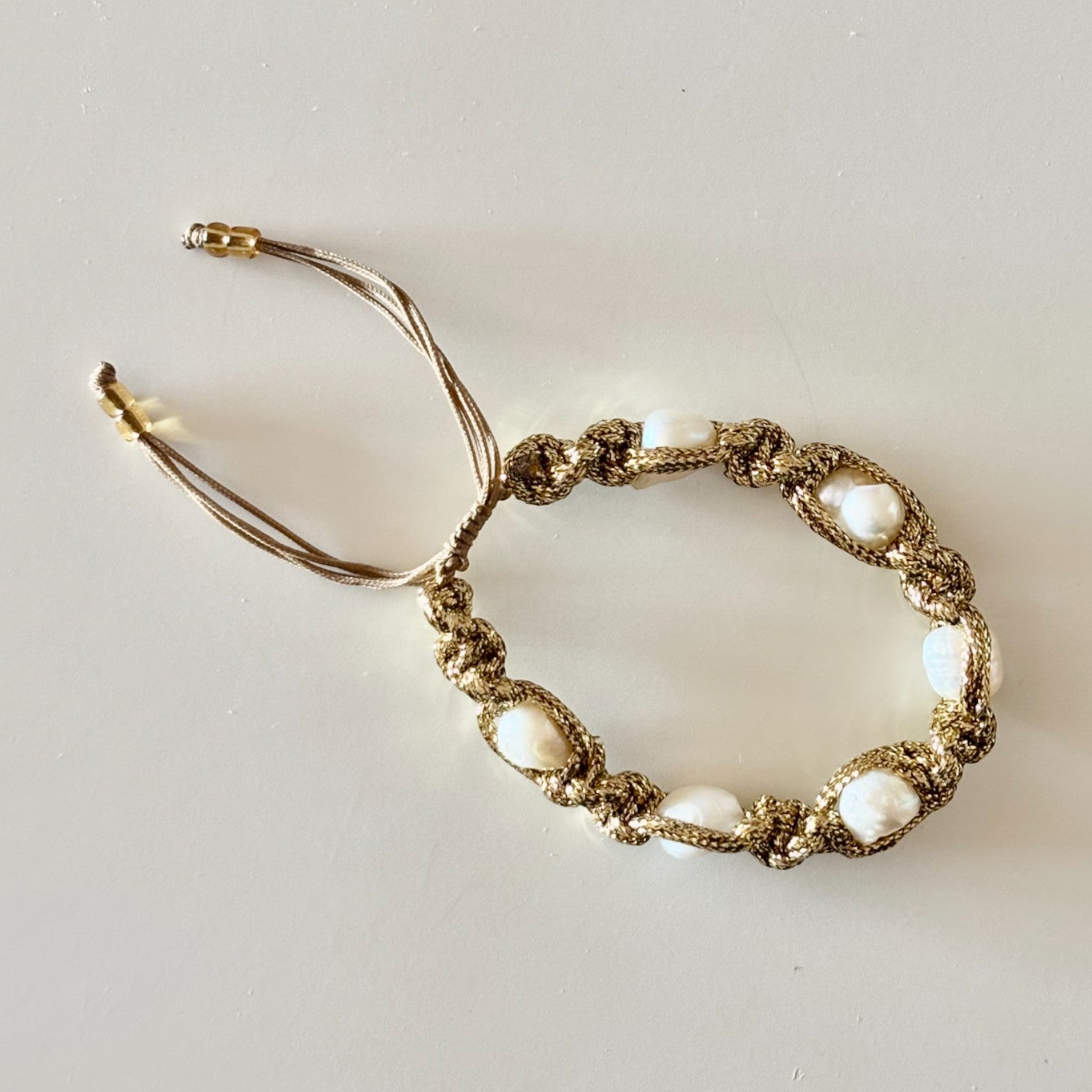 HEI TAI Taormina Gold Bracelet FRESHWATER PEARL