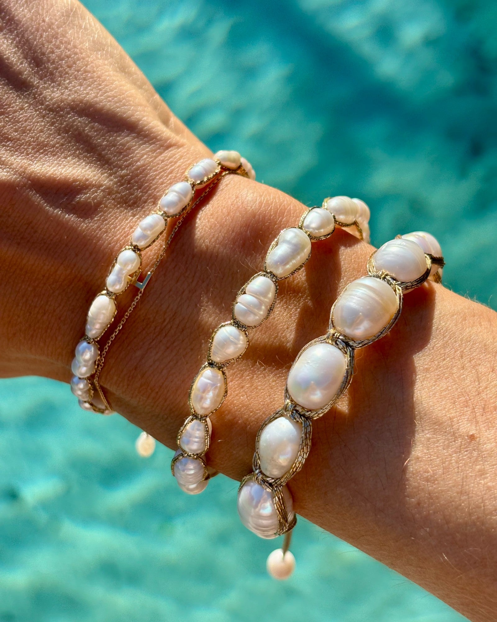 HEI TAI Sophie Pearl Bracelet LARGE