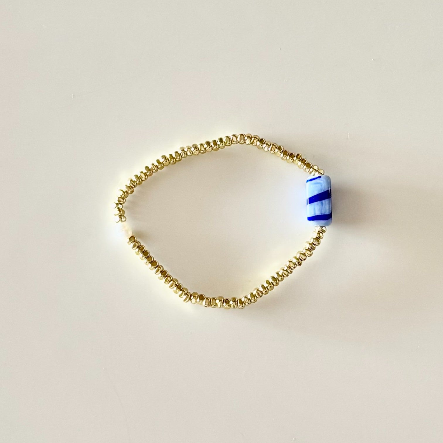 HEI TAI Gold BON BON Bracelet BLUE