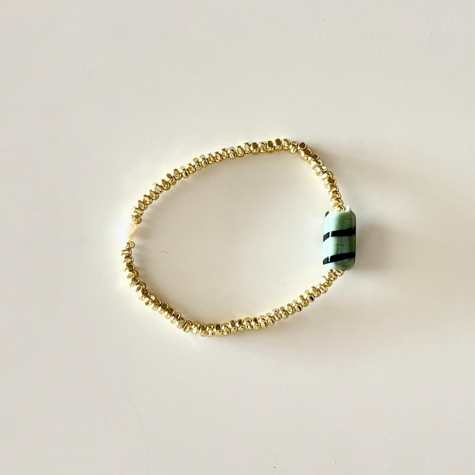 HEI TAI Gold BON BON Bracelet GREEN