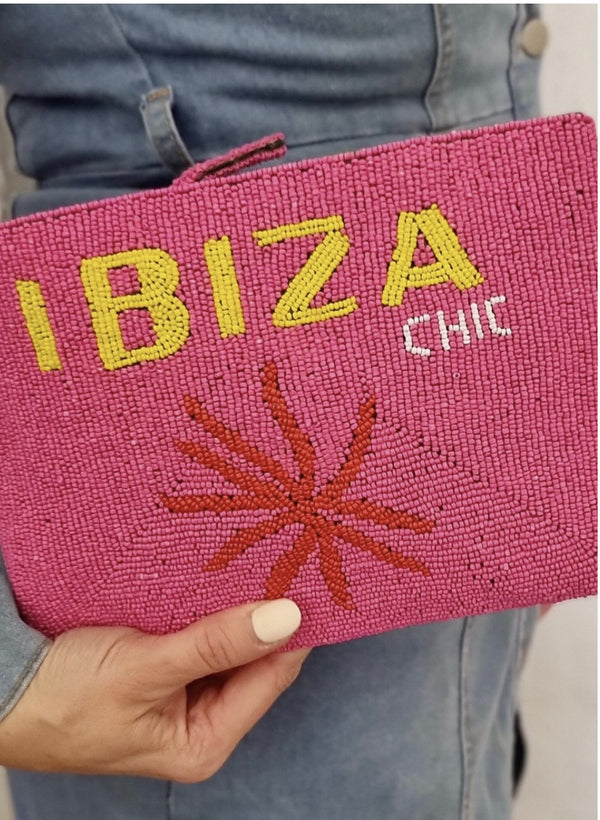 ZODA Beaded Clutch Bag IBIZA