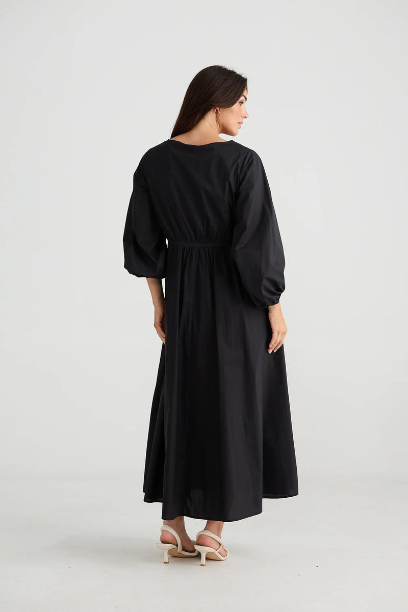 BRAVE & TRUE Daylight Dress BLACK