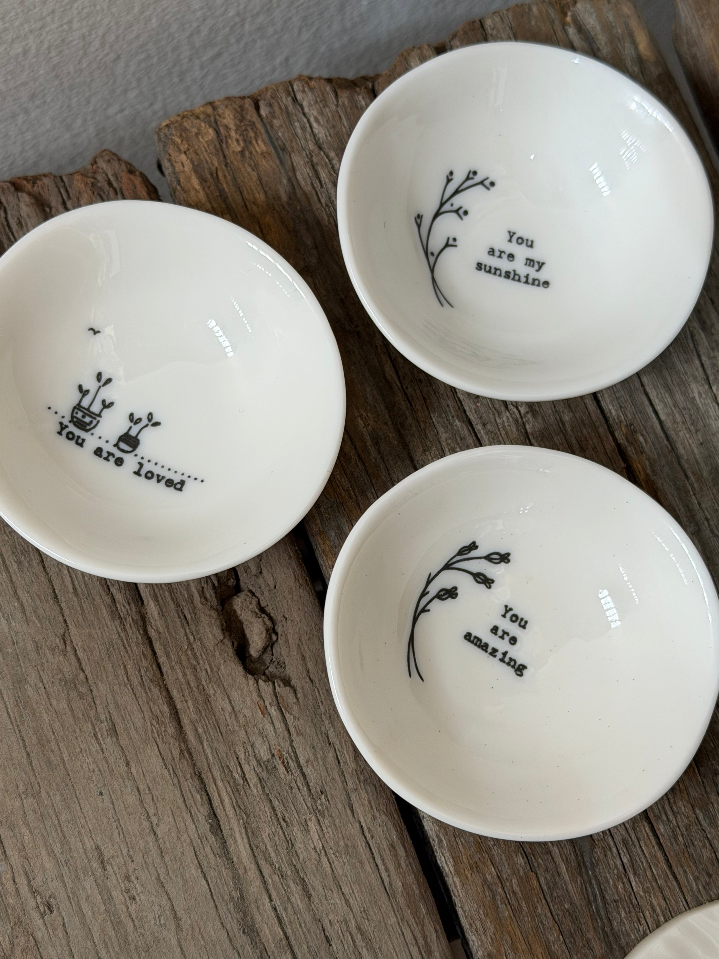 Porcelain Bowl Small YOU ARE LOVED