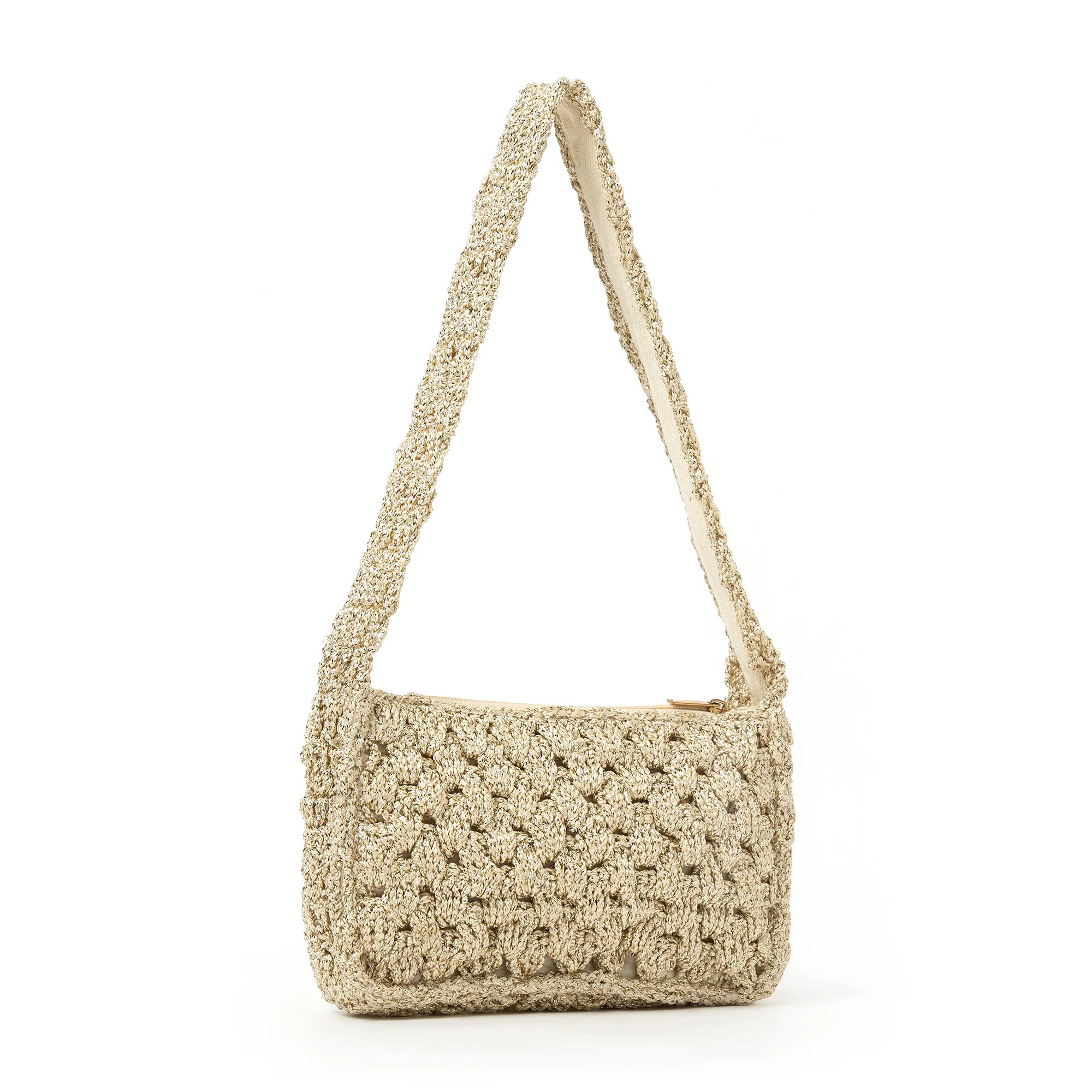 AOE India hand Bag BISCOTTI