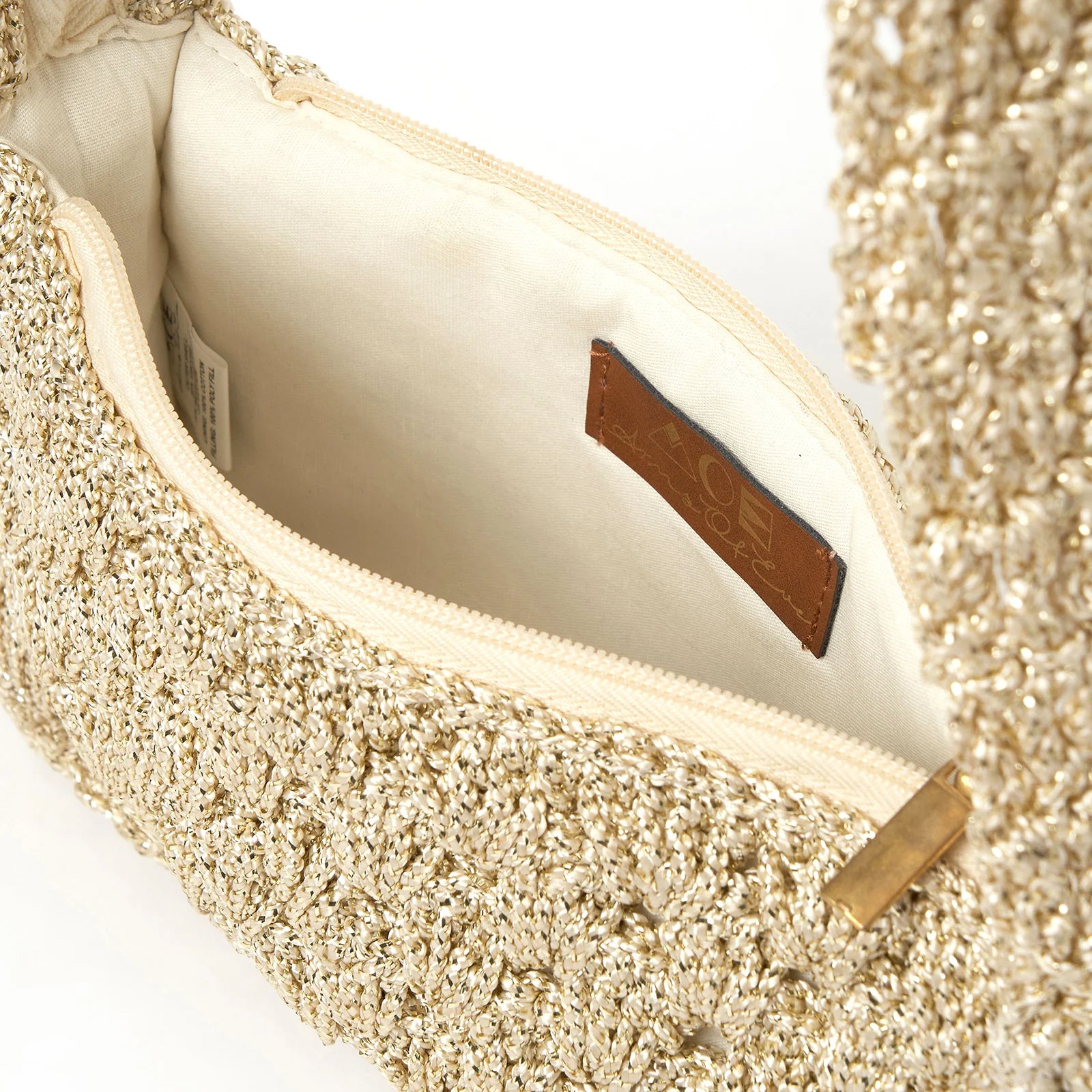AOE India hand Bag BISCOTTI