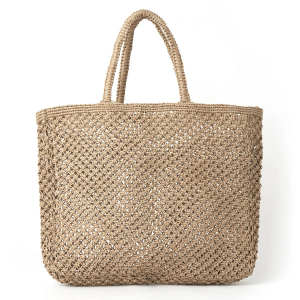 ARMS OF EVE  Ipanema Beach Bag NATURAL