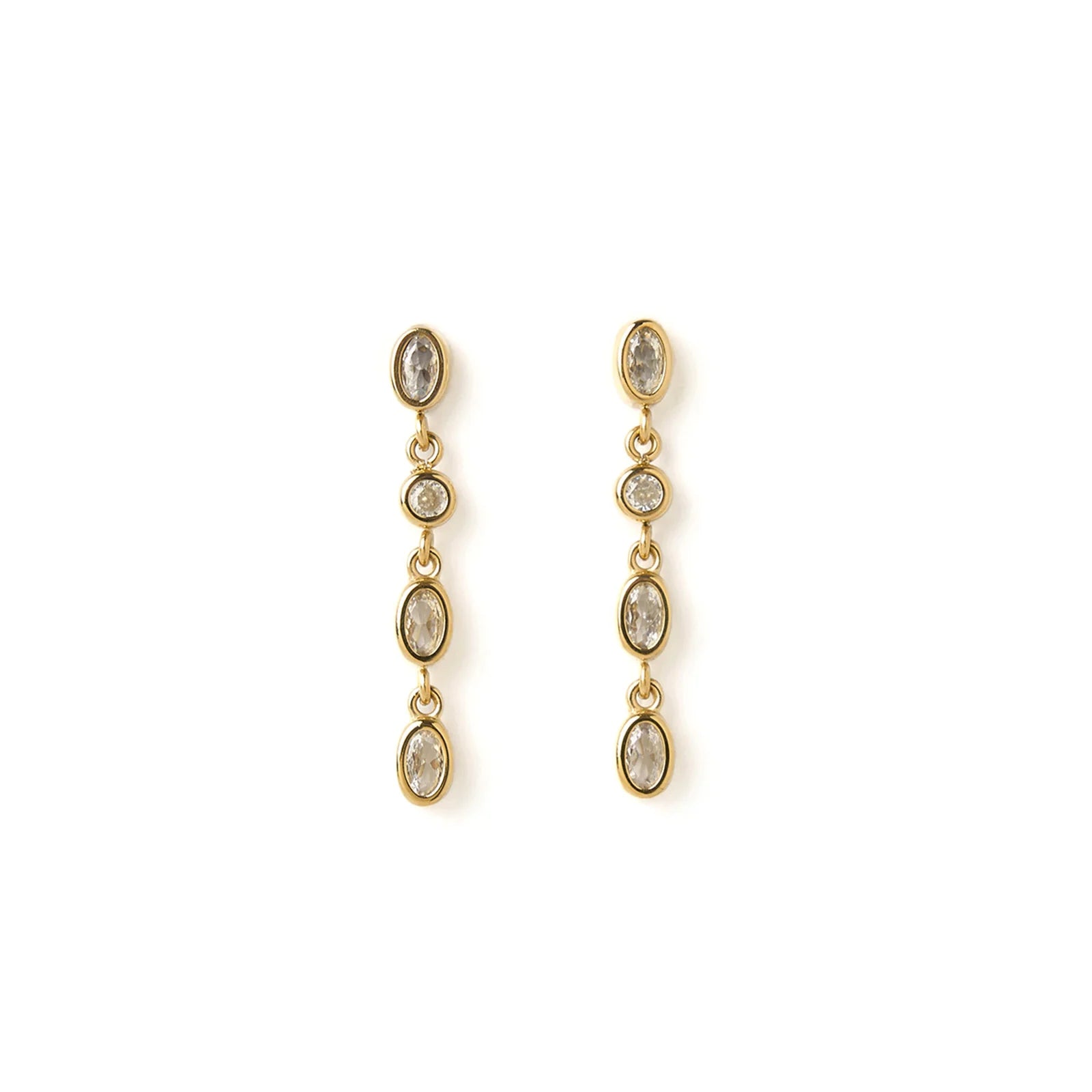 Arms of Eve Isadora Earrings Stone GOLD