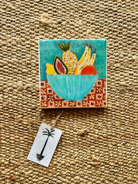 SUE FANTINI Square Tile JUICY FRUIT