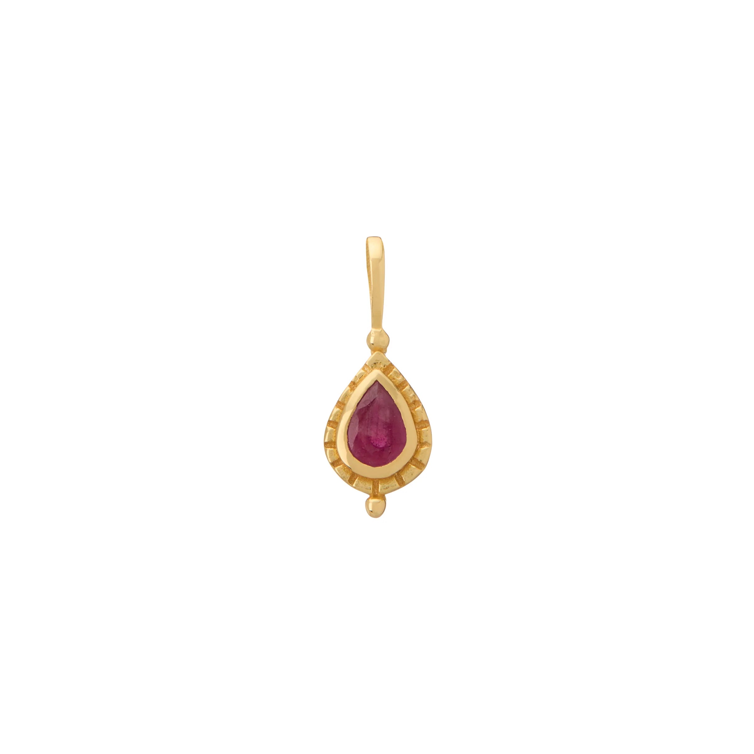 MURKANI July Birthstone Charm RUBY