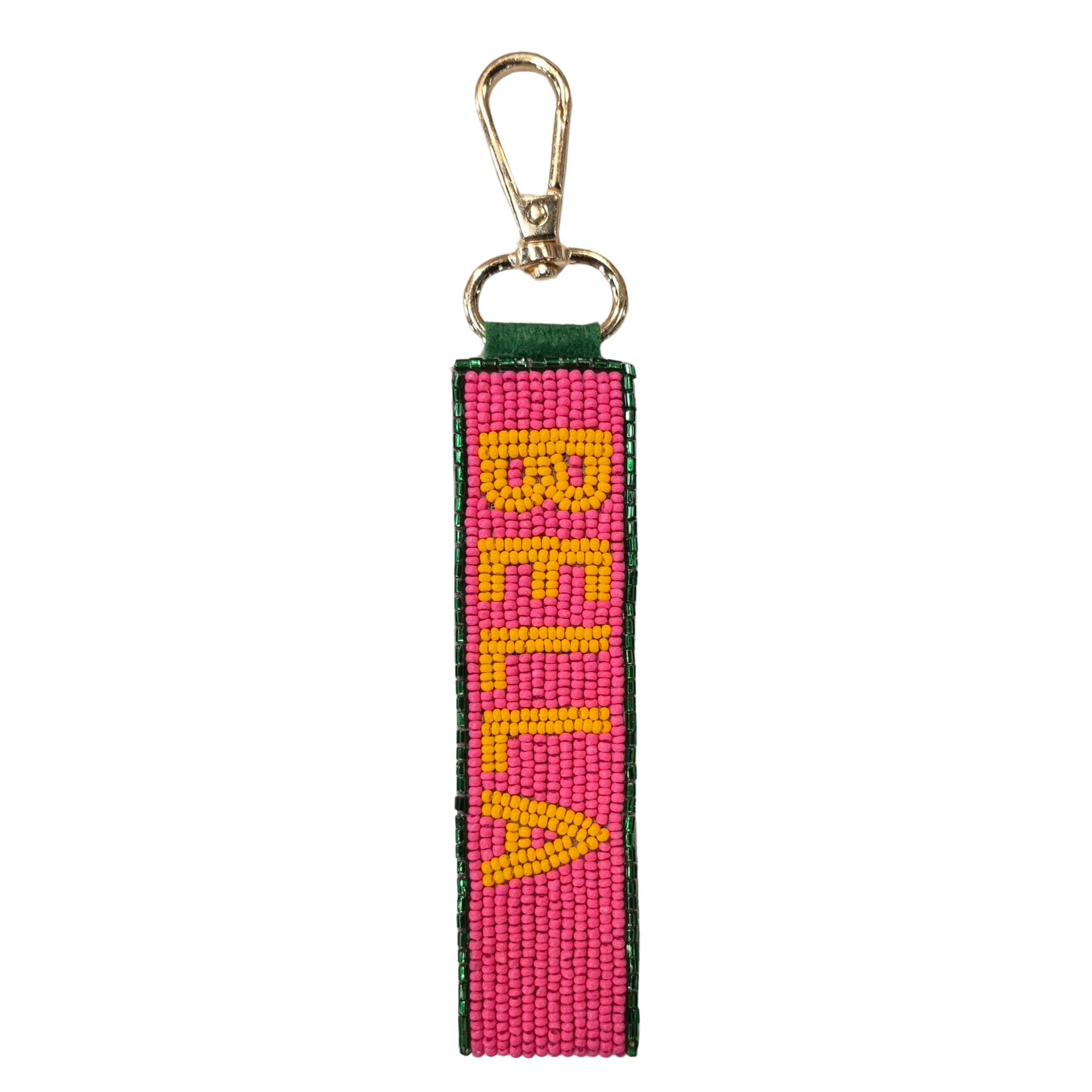 ZODA Ciao Bella Keyring GREEN TRIM