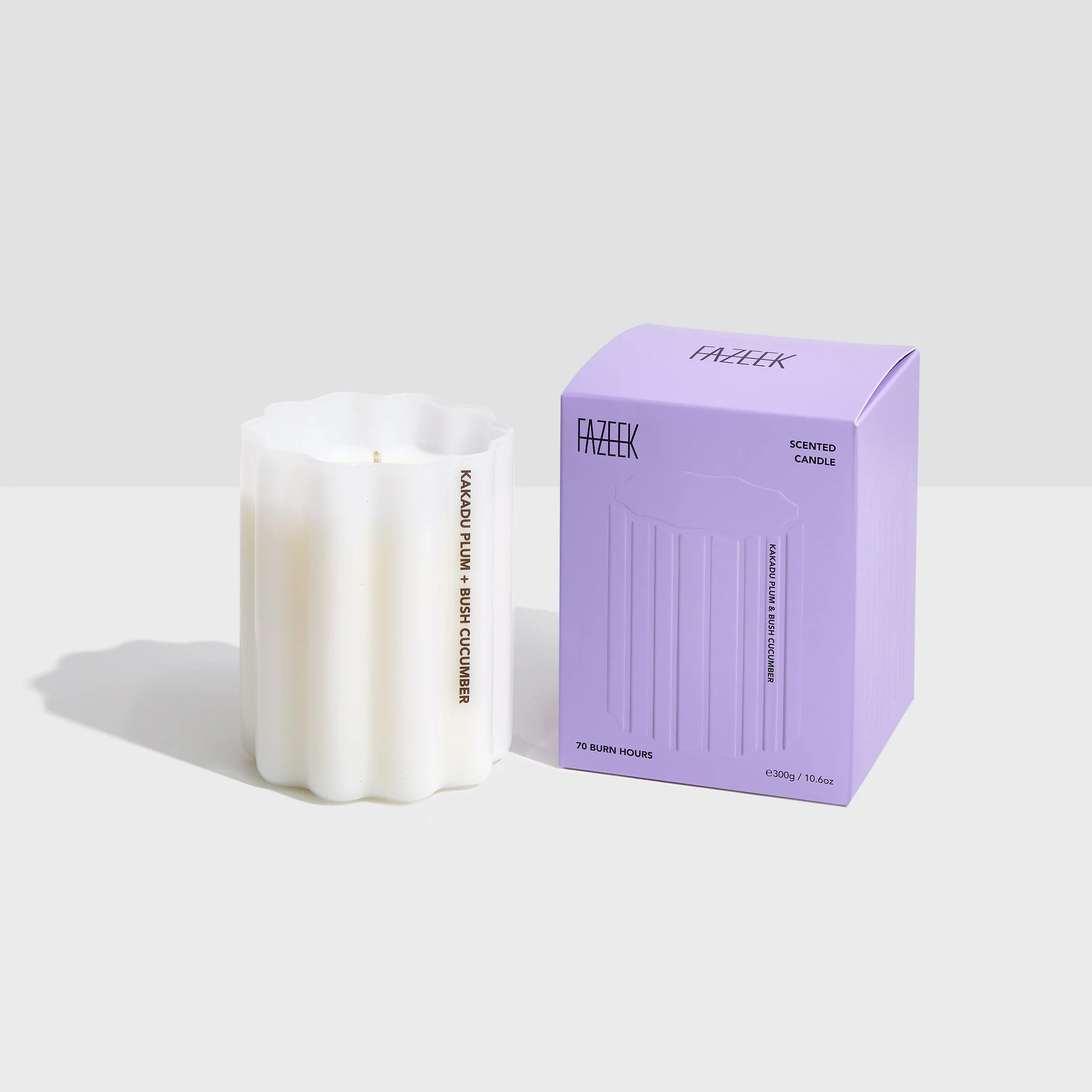 FAZEEK 70HR Candle KAKADU PLUM + BUSH CUCUMBER