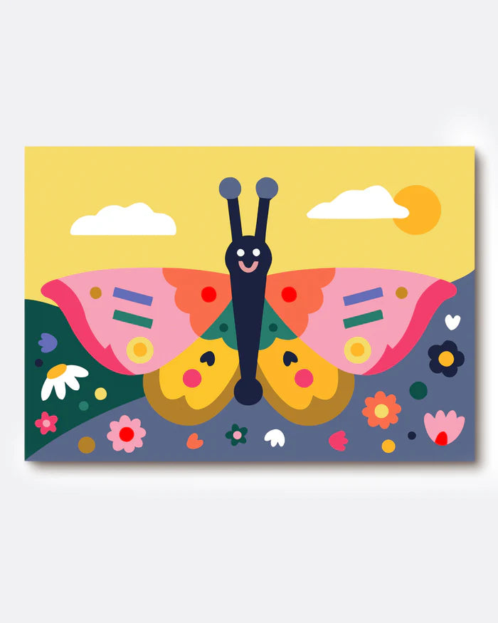 JOS Kids Paint by Numbers SPRING WINGS