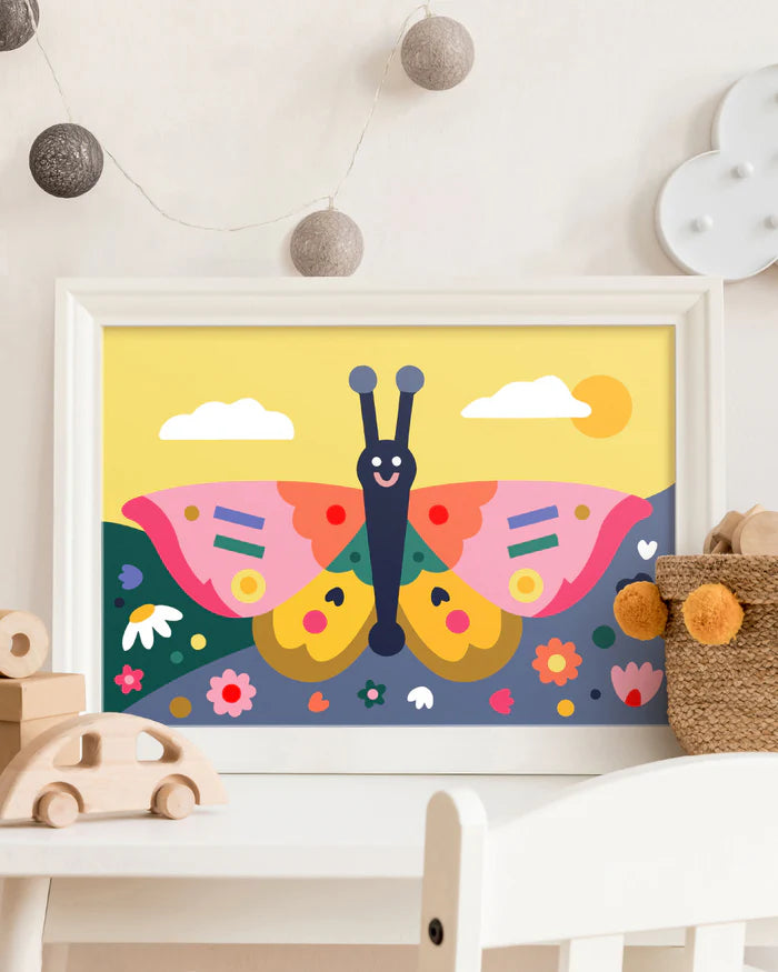 JOS Kids Paint by Numbers SPRING WINGS