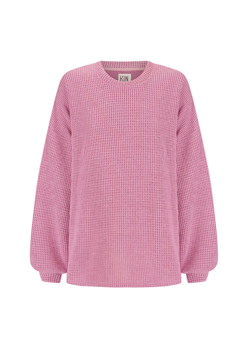 KINGA CSILLA Chunky Knit PINK