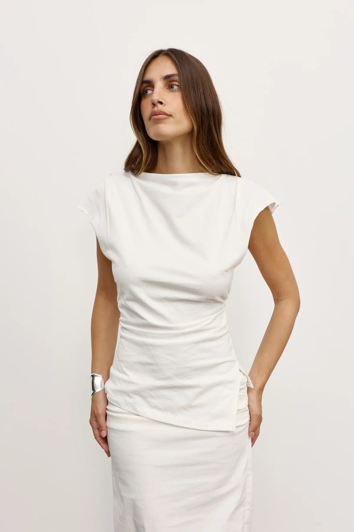 BAYSE Liana Top WHITE