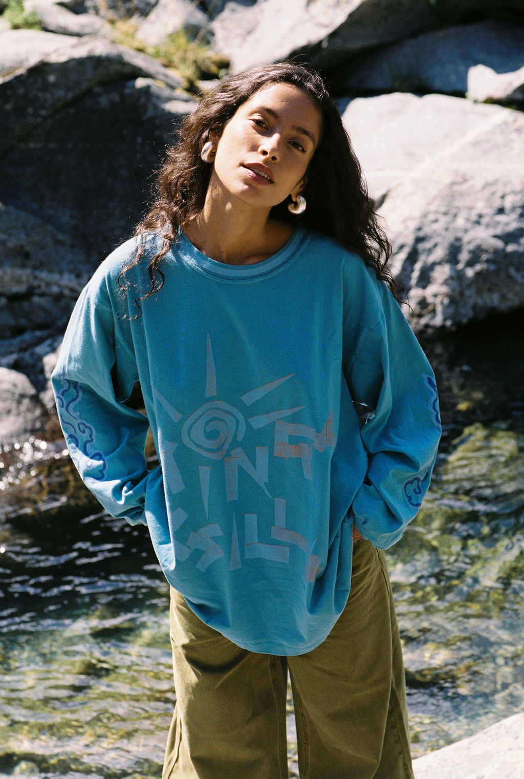 KINGA CSILLA Paper Sun Roses Tee
