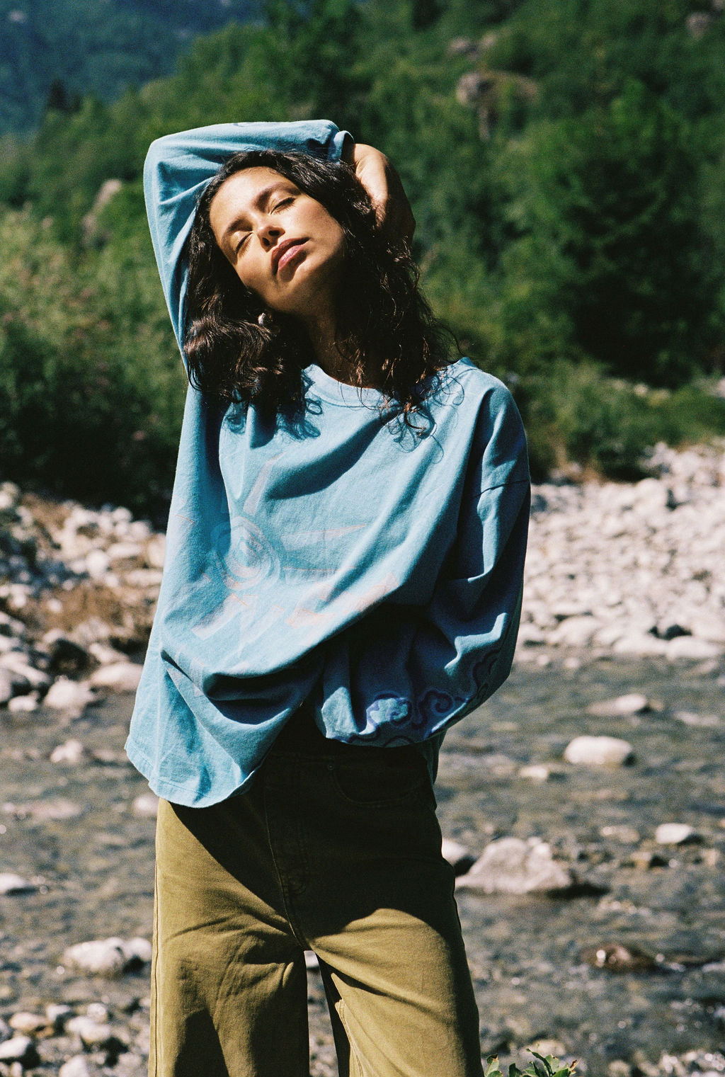 KINGA CSILLA Paper Sun Roses Tee