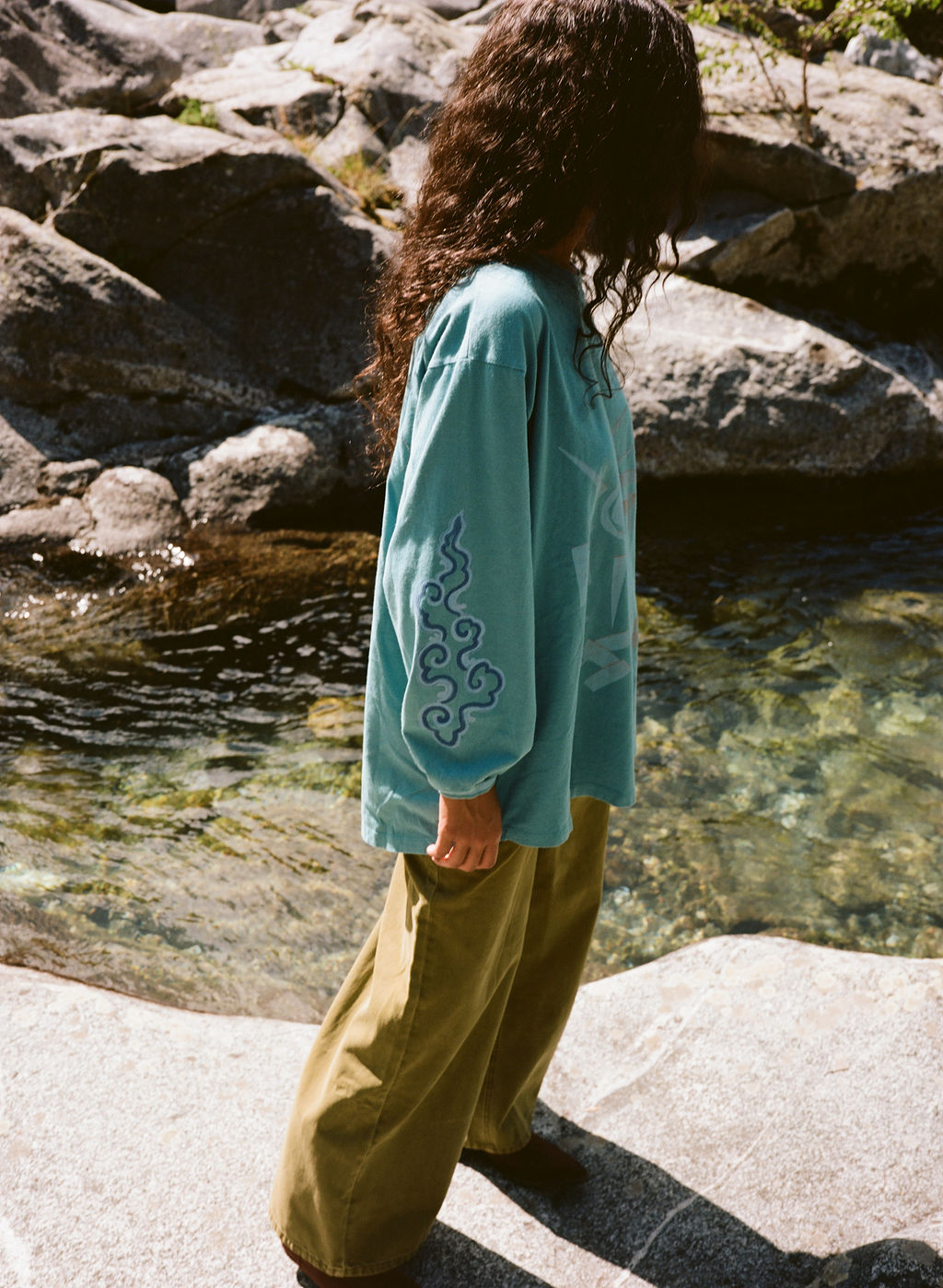 KINGA CSILLA Paper Sun Roses Tee