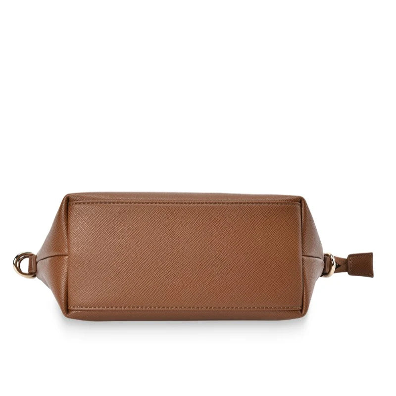 ELMS + KING Leyton Crossbody TAN SAFFIANO