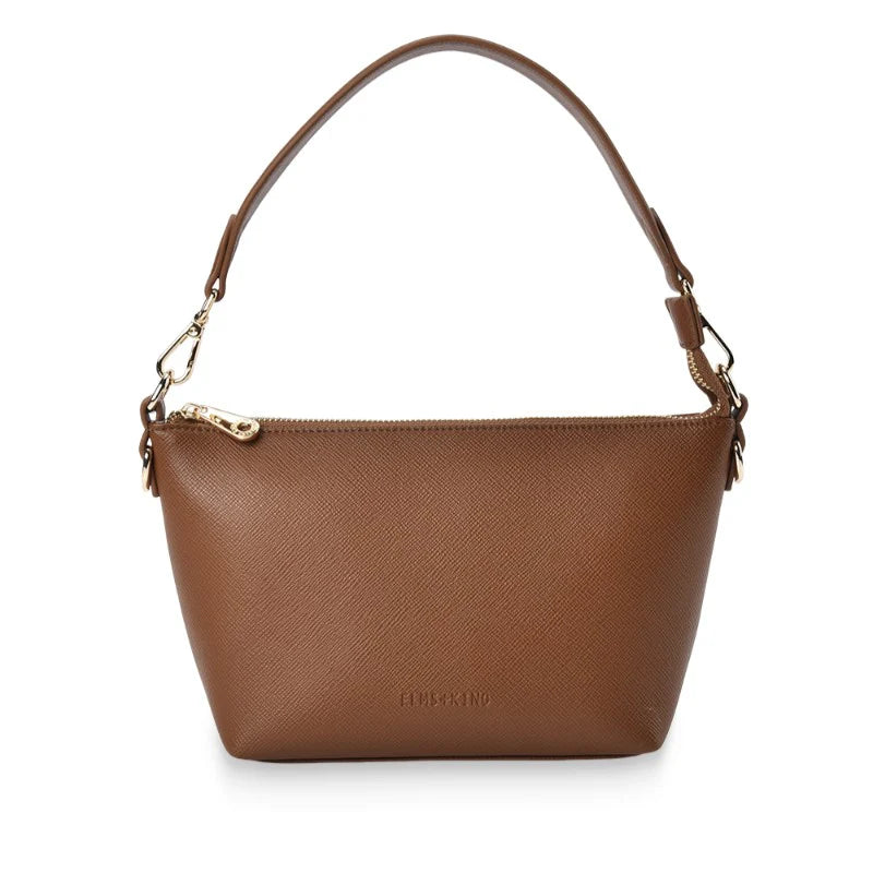 ELMS + KING Leyton Crossbody TAN SAFFIANO