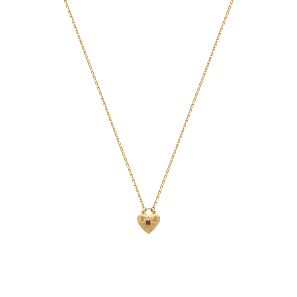 MURKANI Love you Small Heart Necklace GOLD