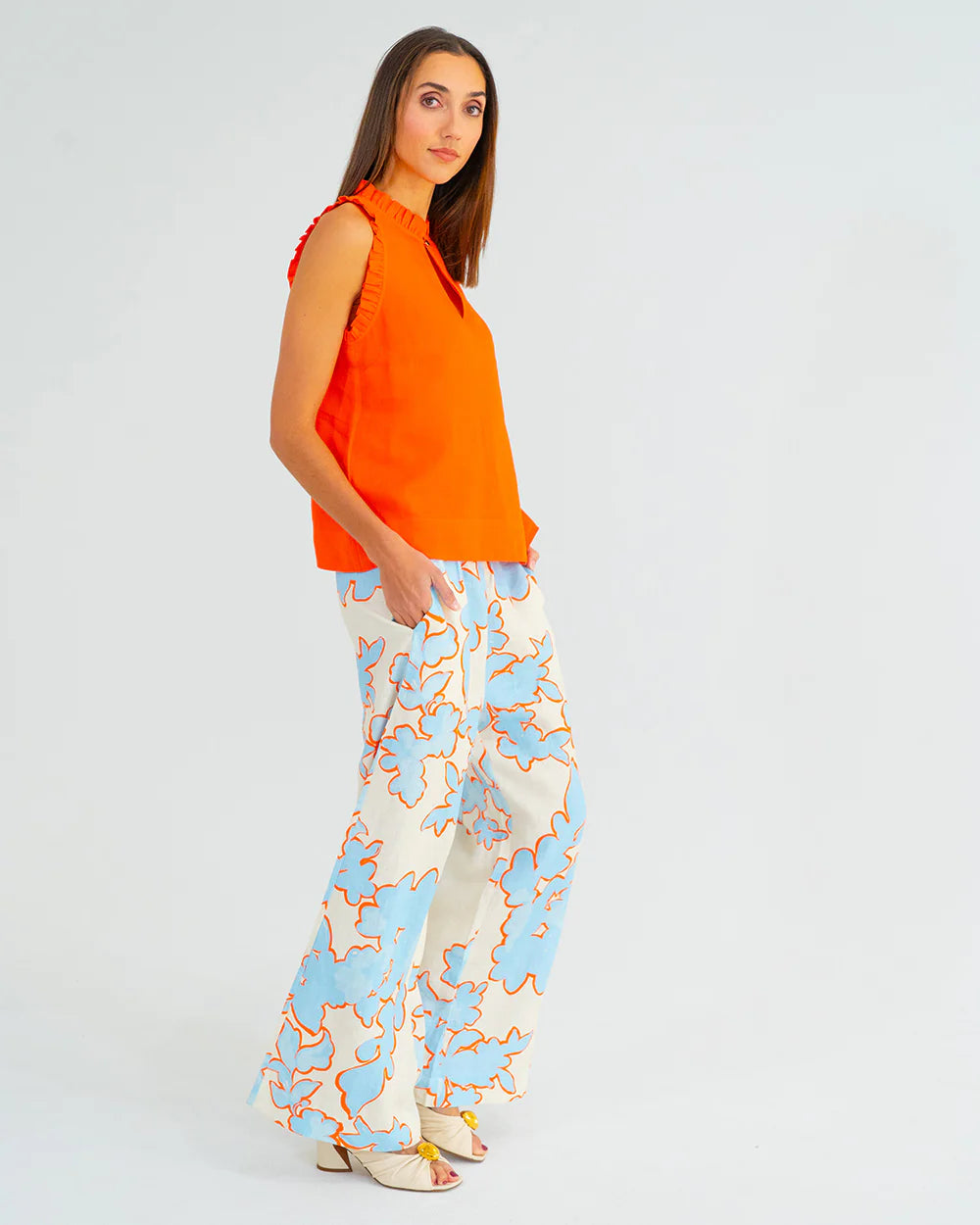 AM Bianca Trouser SUMMERTIME FLORAL