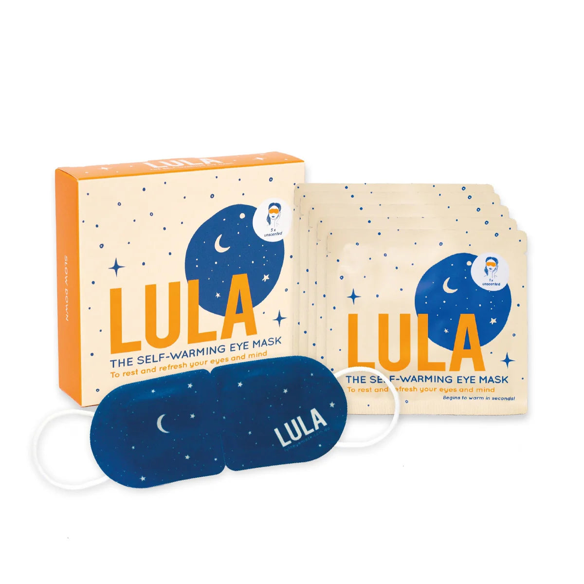LULA Eye Mask Pack 5 UNSCENTED