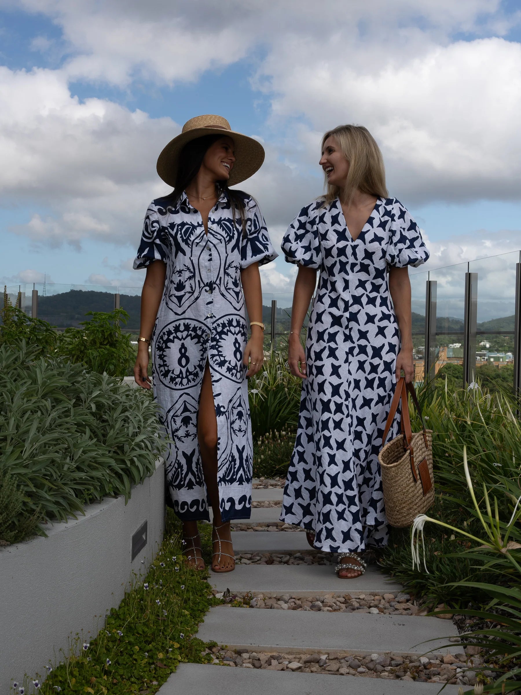 LUONI Mia Shirt Dress MARITIME NAVY SUMBA