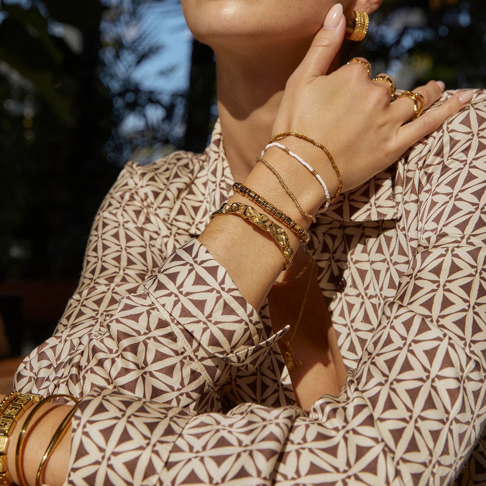 AOE Sunny Bracelet Set KHAKI