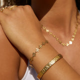 ARMS OF EVE  Lucky Charm Bracelet GOLD