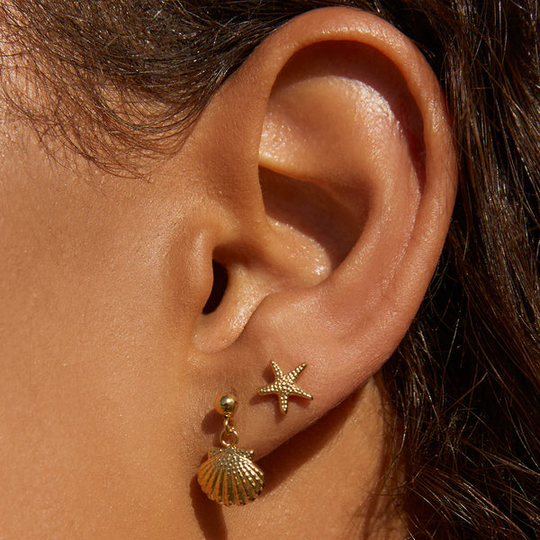 ARMS OF EVE  Venus Earrings GOLD