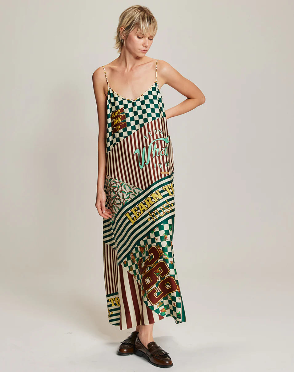 ME369 Olivia Camisole Dress SPORTY JADE