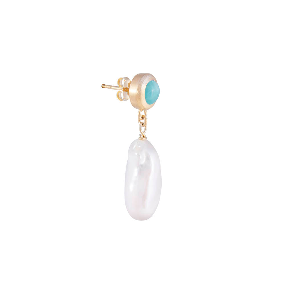 FAIRLEY Amazonite Pearl Drops