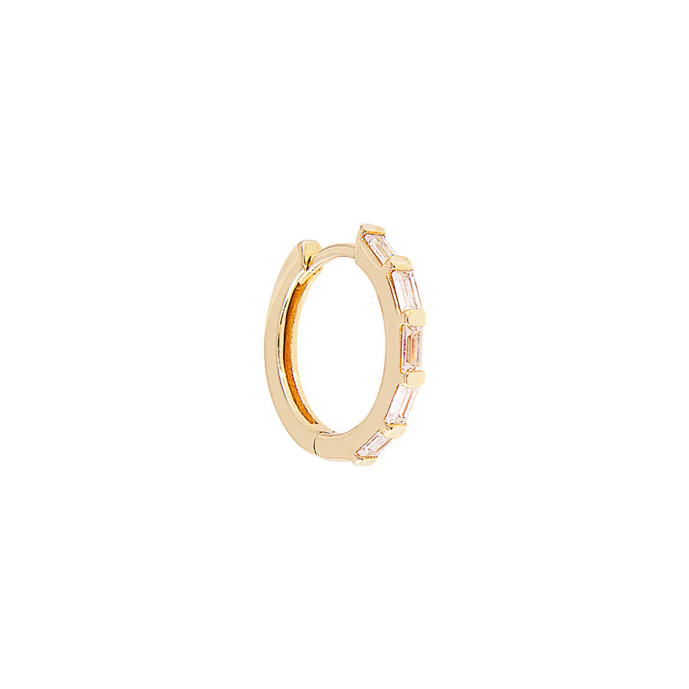 FAIRLEY Crystal Baguette Midi Hoop