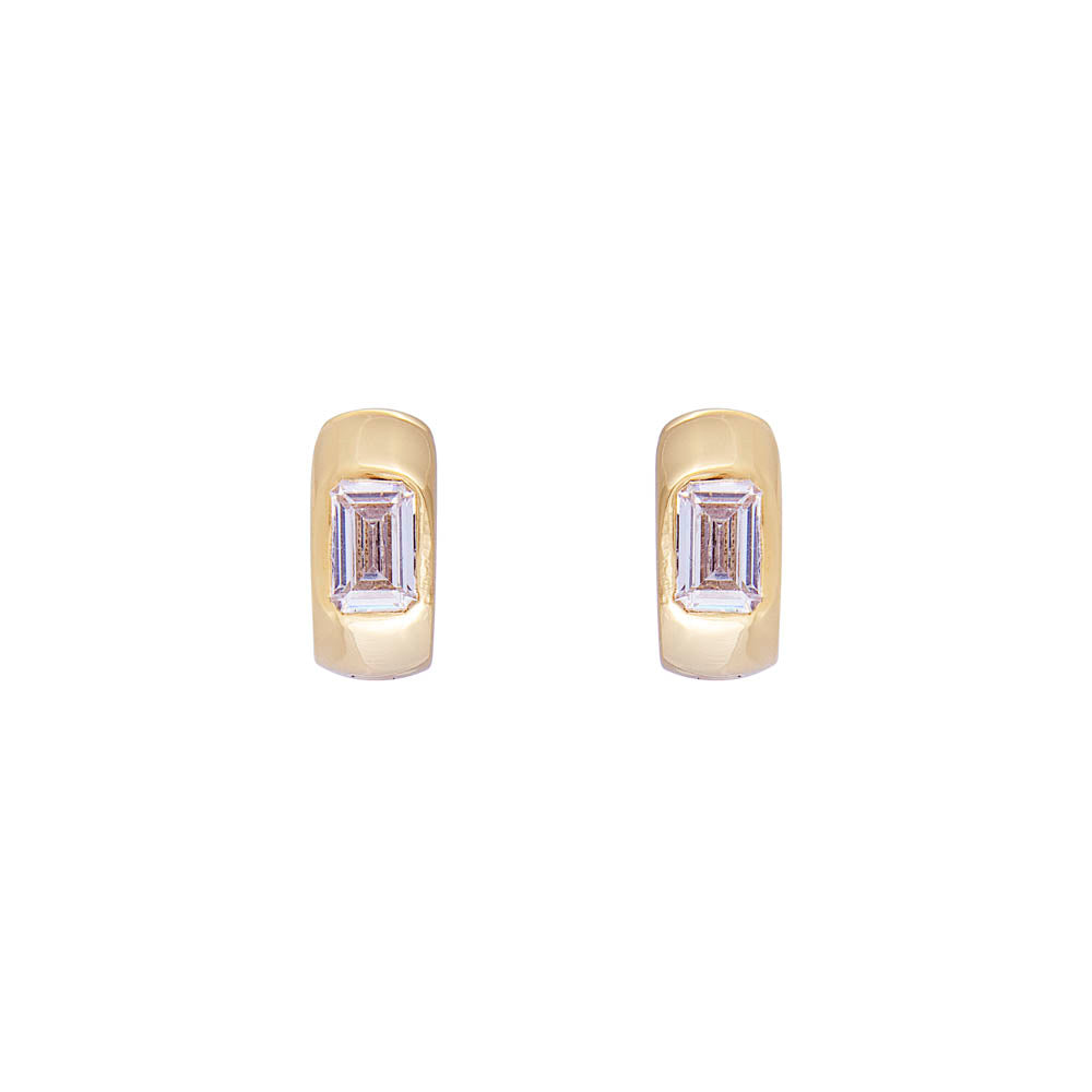 FAIRLEY Emerald Cut Huggies