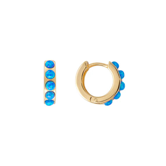 FAIRLEY Crystal Huggies INDIGO OPAL