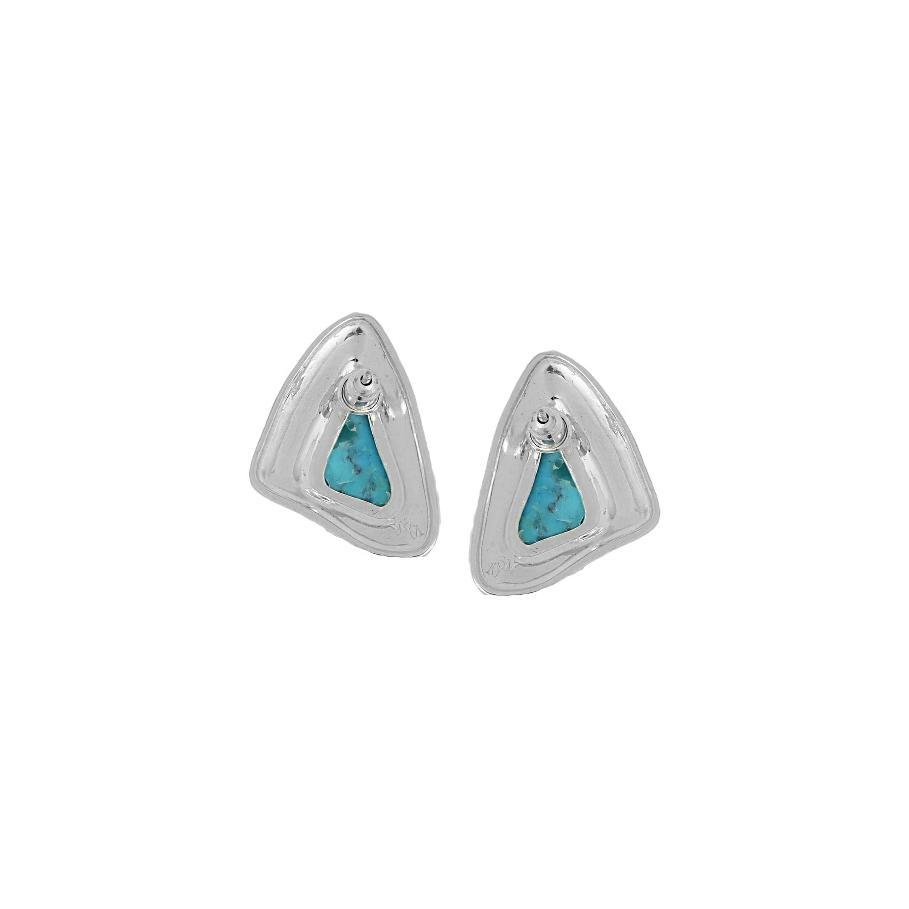 MOUNTAIN & MOON Mikaela Earring SILVER TURQUOISE