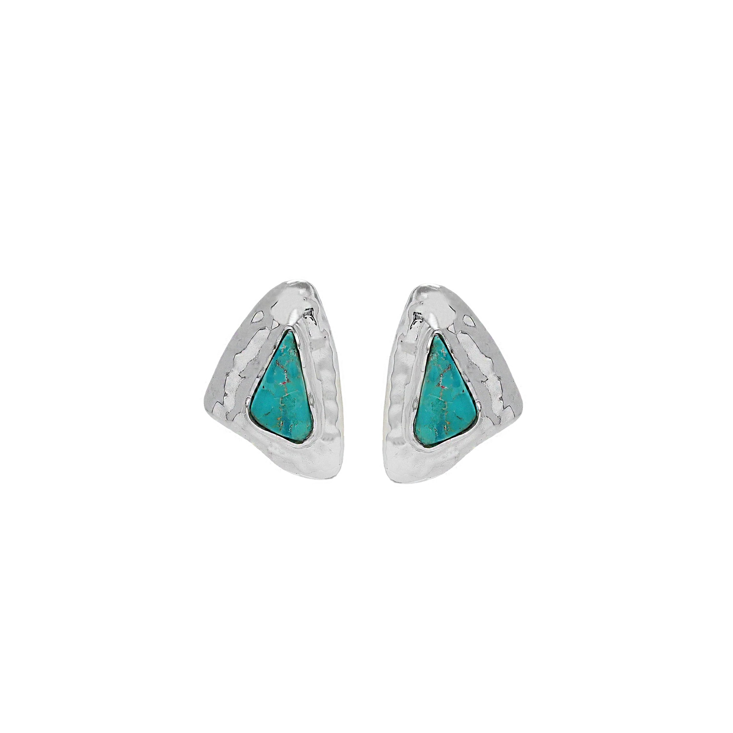 MOUNTAIN & MOON Mikaela Earring SILVER TURQUOISE