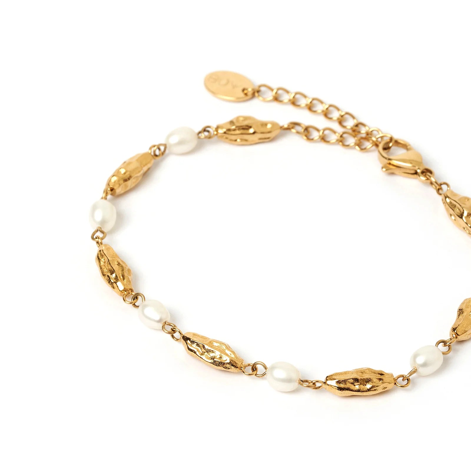 Arms of Eve Mimi Bracelet PEARL + GOLD