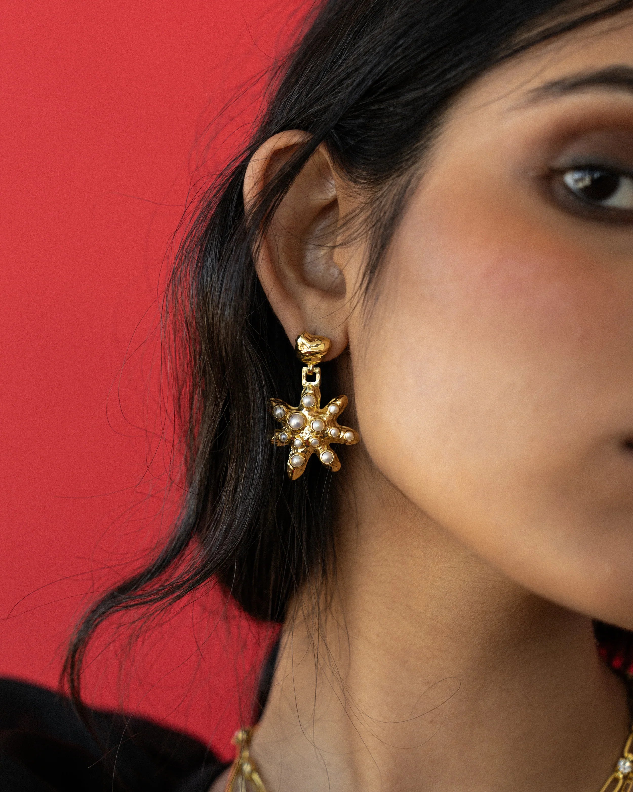 MOUNTAIN & MOON Pari Earrings GOLD