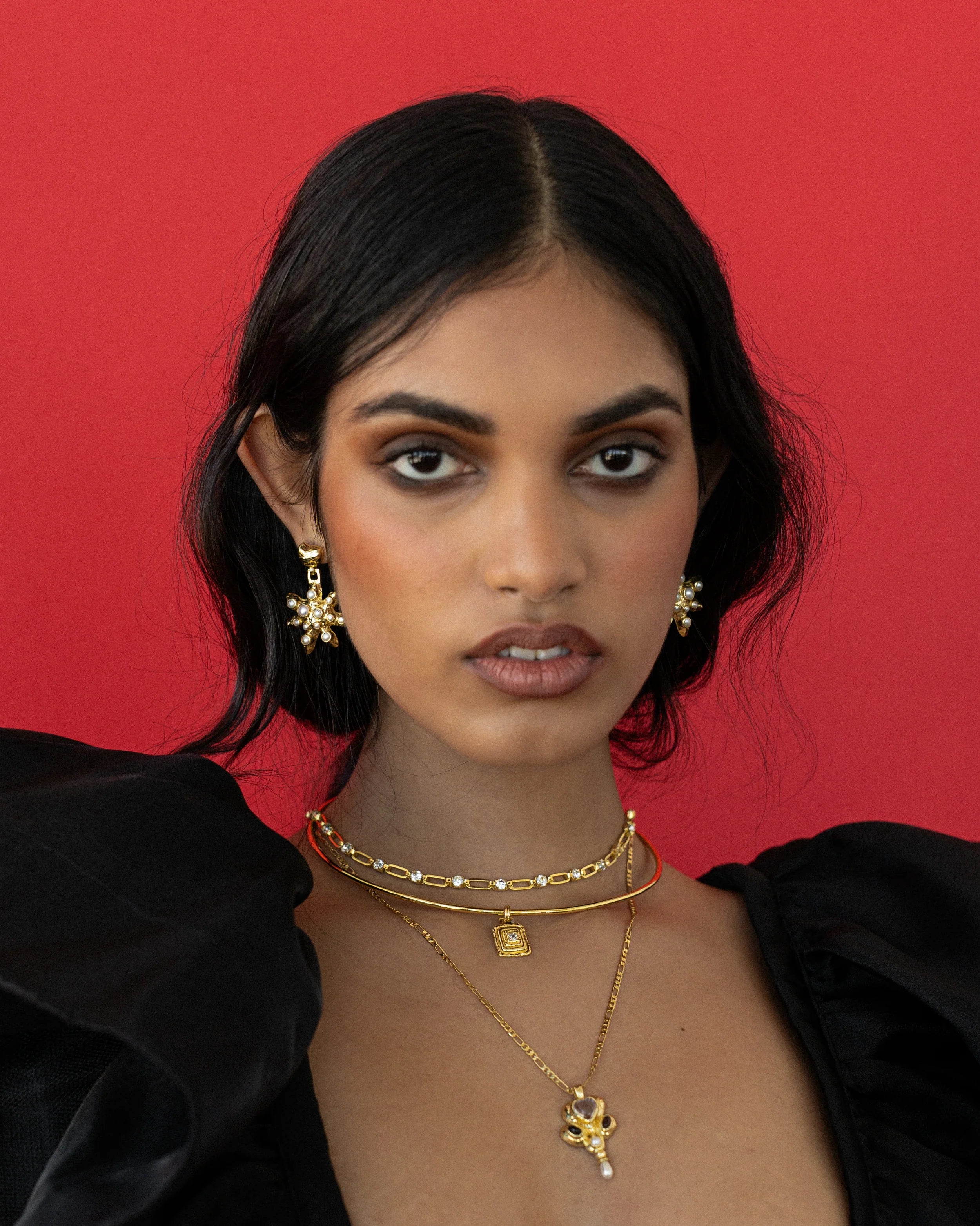 MOUNTAIN & MOON Pari Earrings GOLD