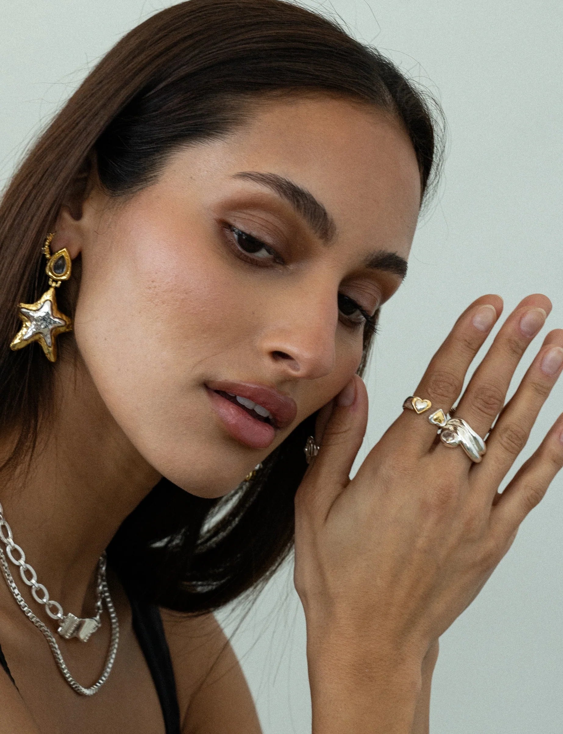 MOUNTAIN & MOON Imogen Ring MIXED METAL