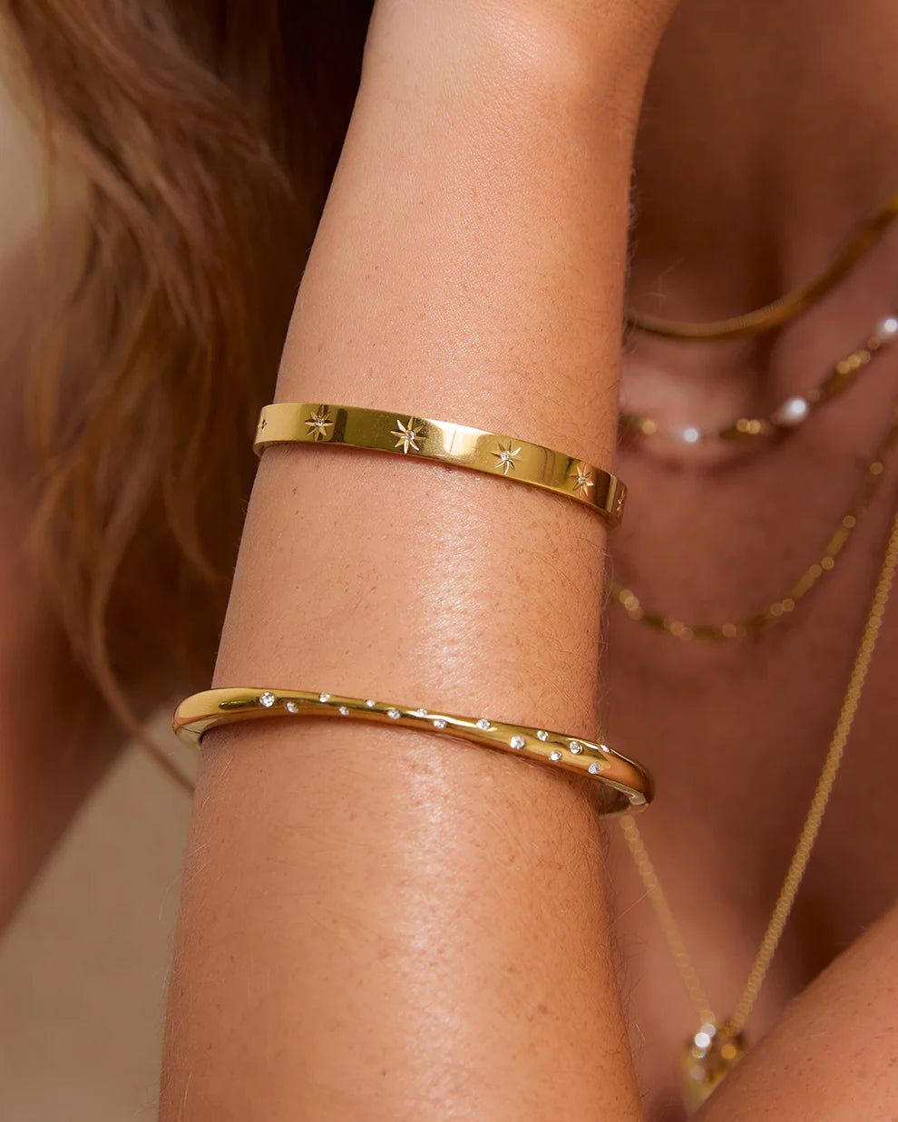 Arms of Eve Eden Cuff STONE