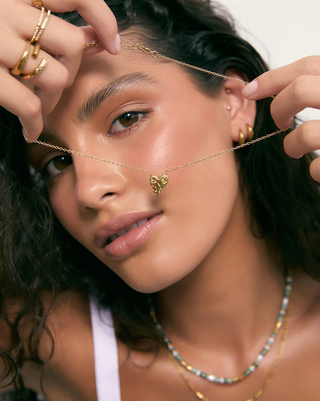 Arms of Eve Honey Heart Necklace