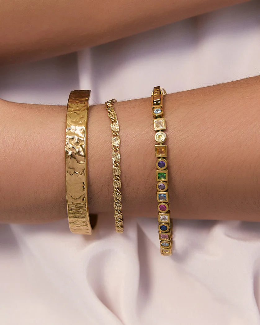 Arms of Eve Dragon Gold Chain Bracelet