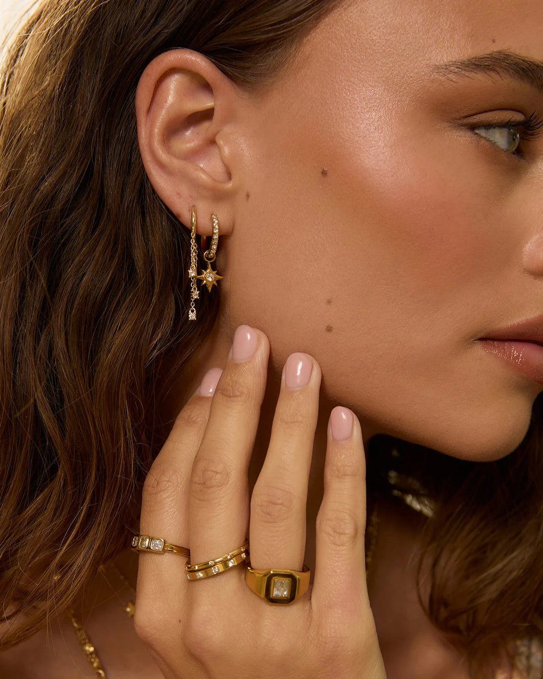 Arms of Eve Astrid Earrings GOLD