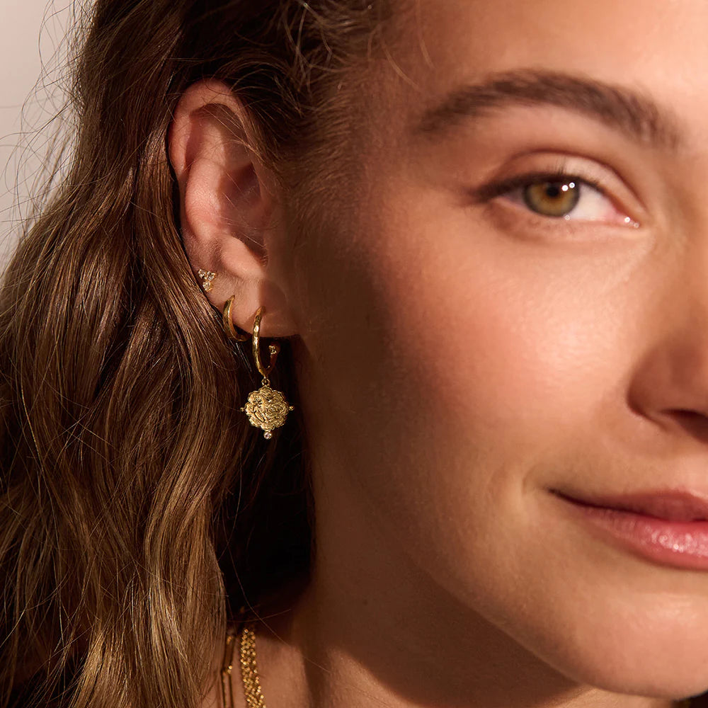 MURKANI Loved Always Hoop Earring GOLD