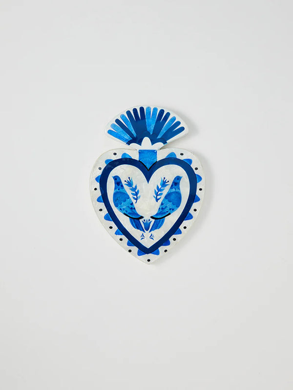 JONES & CO Pajaro Heart BLUE